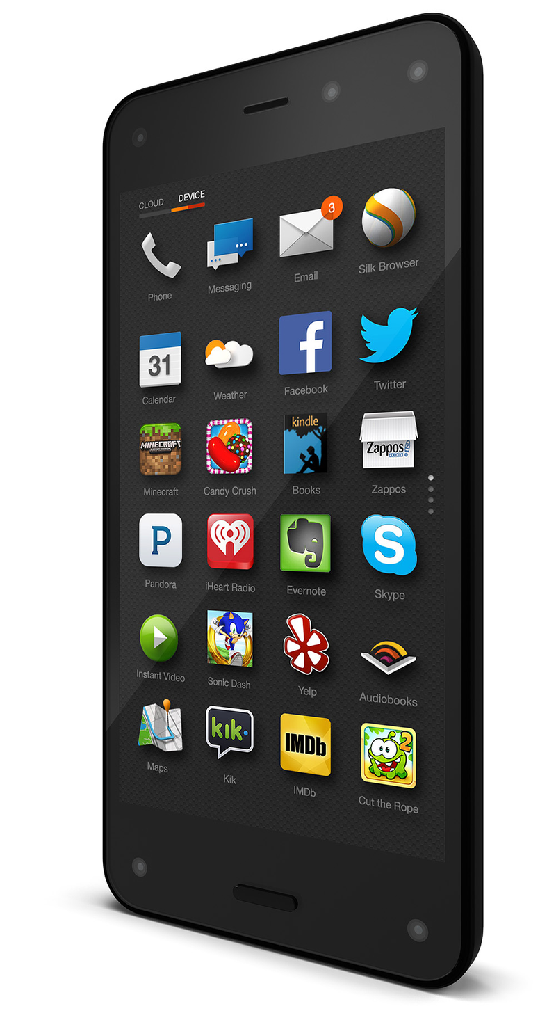 Illustration for article titled Fire Phone: este es el primer smartphone de Amazon